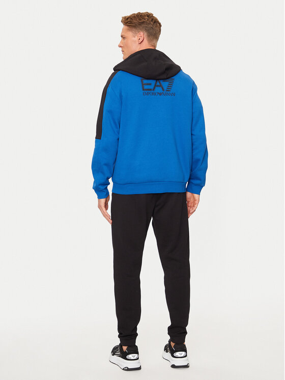 EA7 Emporio Armani EA7 Emporio Armani Trenerka 6DPV66 PJVTZ 25BJ Plava Regular Fit