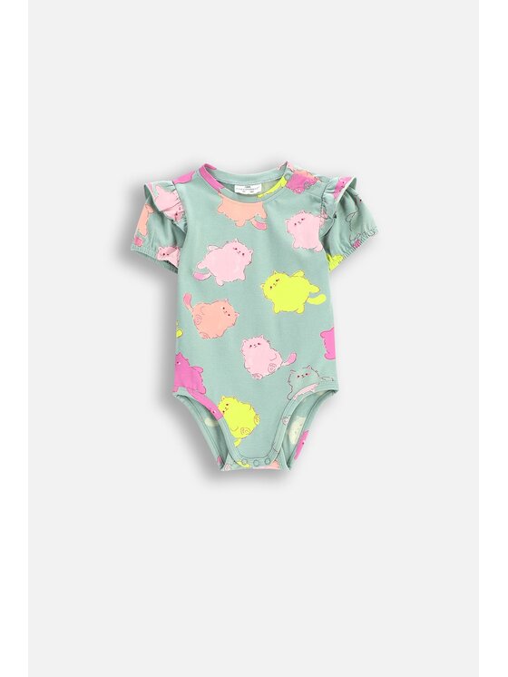 Body dziecięce, rozmiar 56, Kolorowe, WC5112203DGN-022