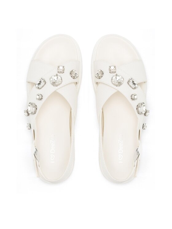 DeeZee DeeZee Sandali R-21R1 Bianco