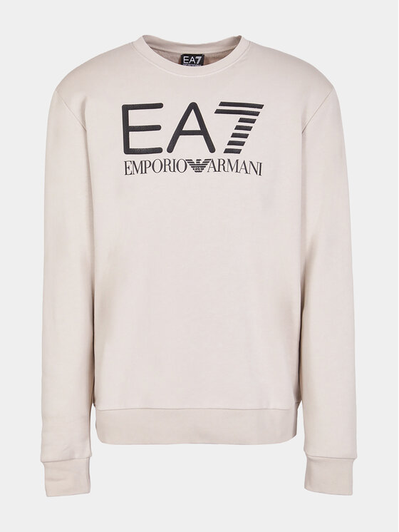 EA7 Emporio Armani Sweatshirt 6RPM16 PJSLZ 1716 Silberfarben Regular Fit Modivo