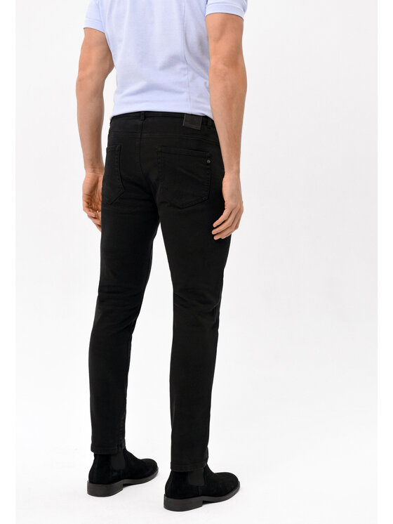 Volcano Volcano Jeansy D-JERRY 33 Czarny Regular Fit