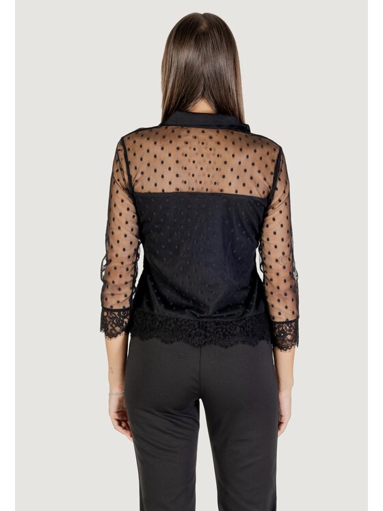 Morgan De Toi Morgan De Toi Camicia 252-TEREZA Nero Classic Fit