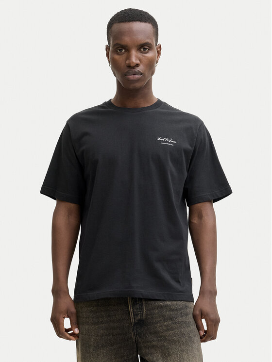 Jack & Jones Jack & Jones Póló Earchive 12287990 Fekete Regular Fit