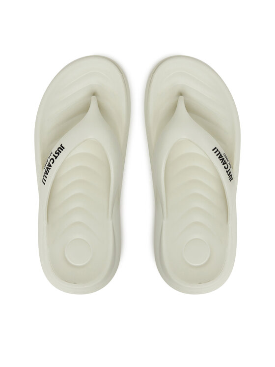 Just Cavalli Just Cavalli Čības uz pirksta 78QA3SU1 Balts