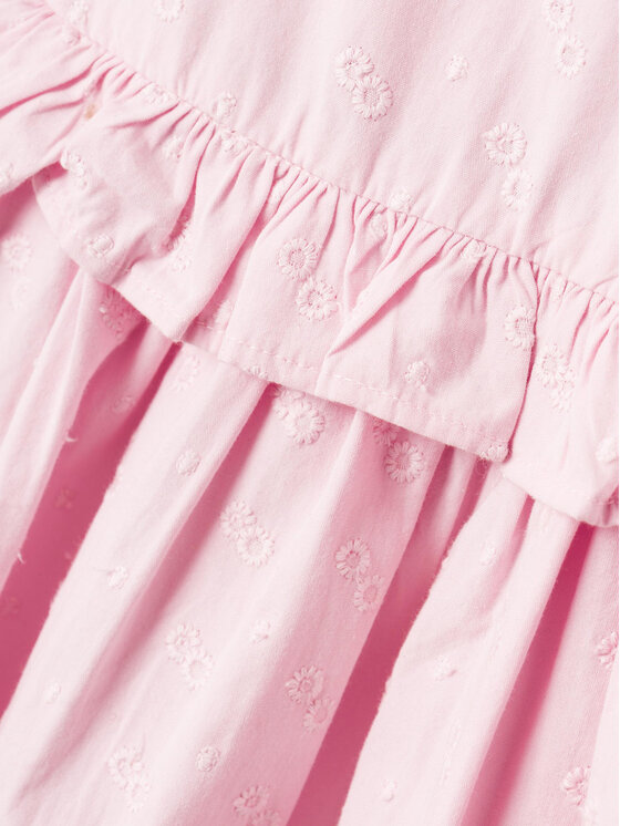 NAME IT NAME IT Poletna obleka Delana 13227285 Roza Regular Fit