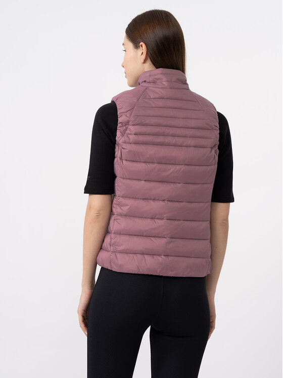 4F 4F Prsluk 4FAW23TVESF072 Ružičasta Slim Fit
