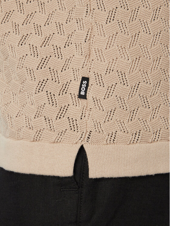 BOSS BOSS Košeľa H-Nappo 50560494 Béžová Regular Fit