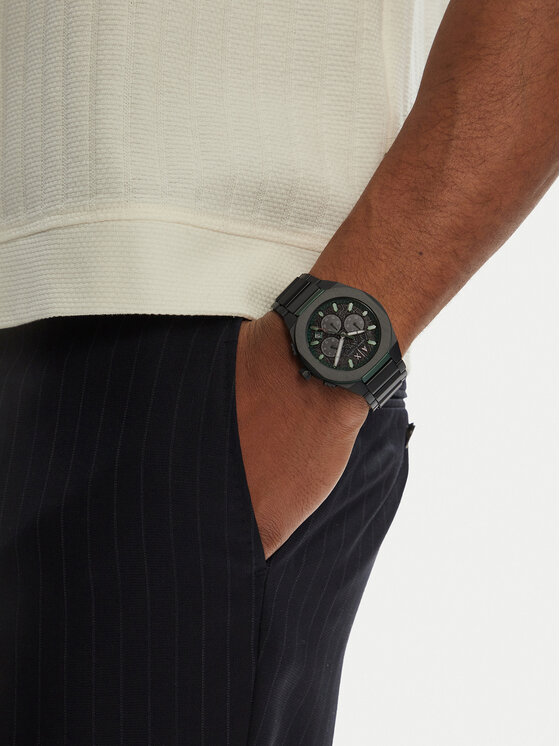 Armani Exchange Armani Exchange Sat Sync AX4294 Crna