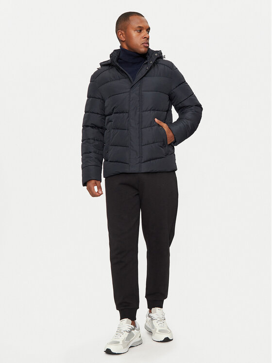 Geox Geox Télikabát Leitan M4628C T3144 F1624 Sötétkék Regular Fit