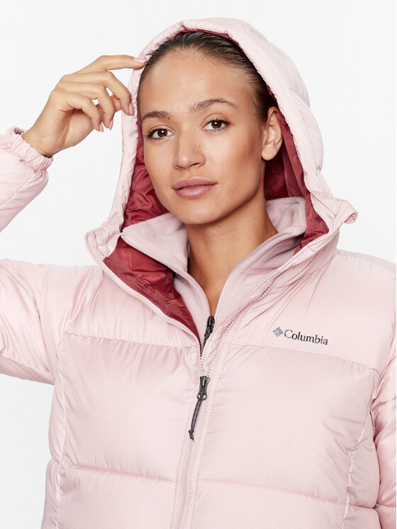 Columbia Columbia Zimska jakna Puffect™ Mid Hooded Jacket Roza Regular Fit