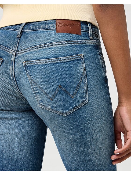 Wrangler Wrangler Jeansy Bootcut 625 Niebieski Bootcut Fit