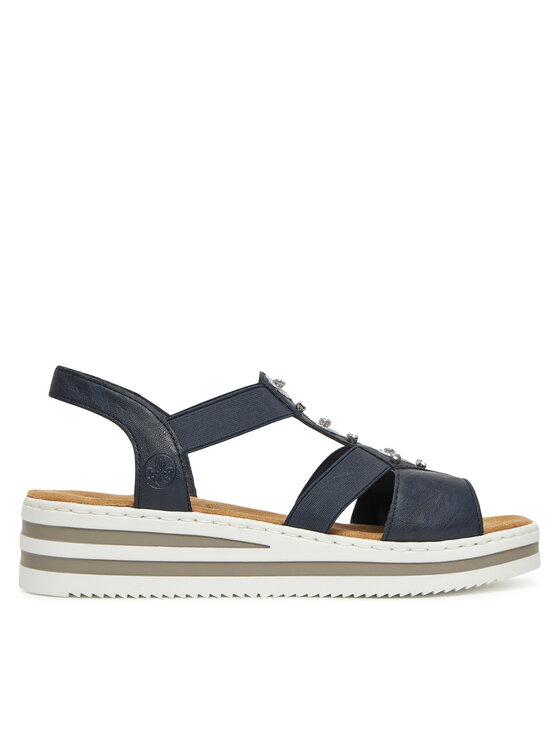 Sandale Rieker V0287-14 Bleumarin