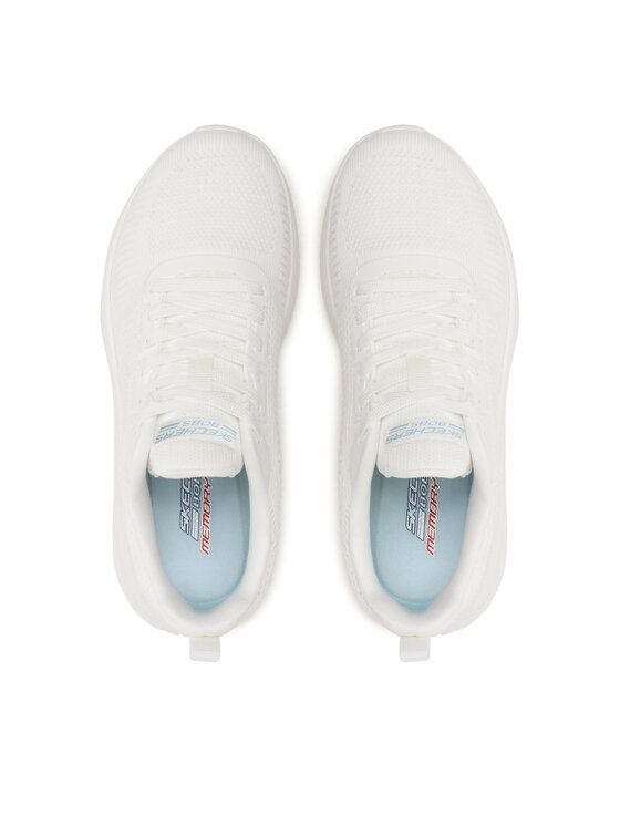Skechers Skechers Sneakersy BOBS SPORT Face Off 117209/OFWT Biały