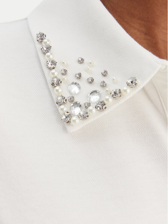 Marella Marella Polo Onirica 2615951011 Bianco Regular Fit