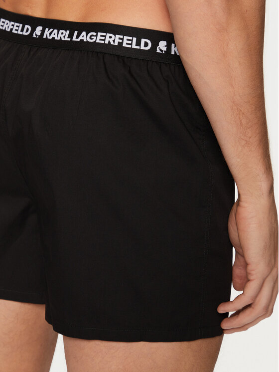 KARL LAGERFELD KARL LAGERFELD Set di 3 boxer 221M2134 Nero