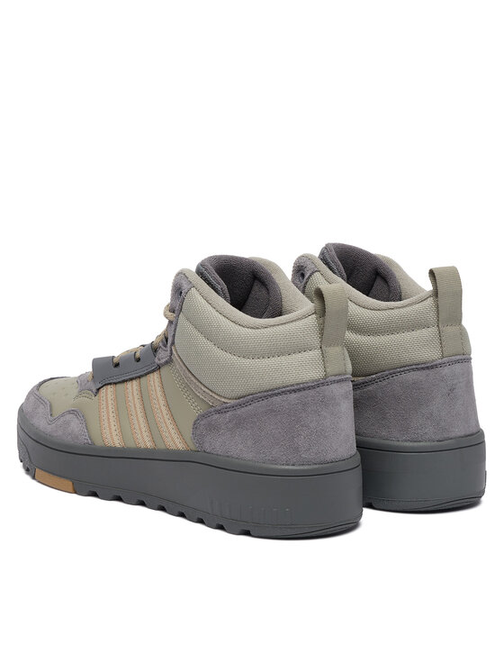 adidas adidas Sneakersy Hoops 4.0 Mid Shoes KI6379 Zelená