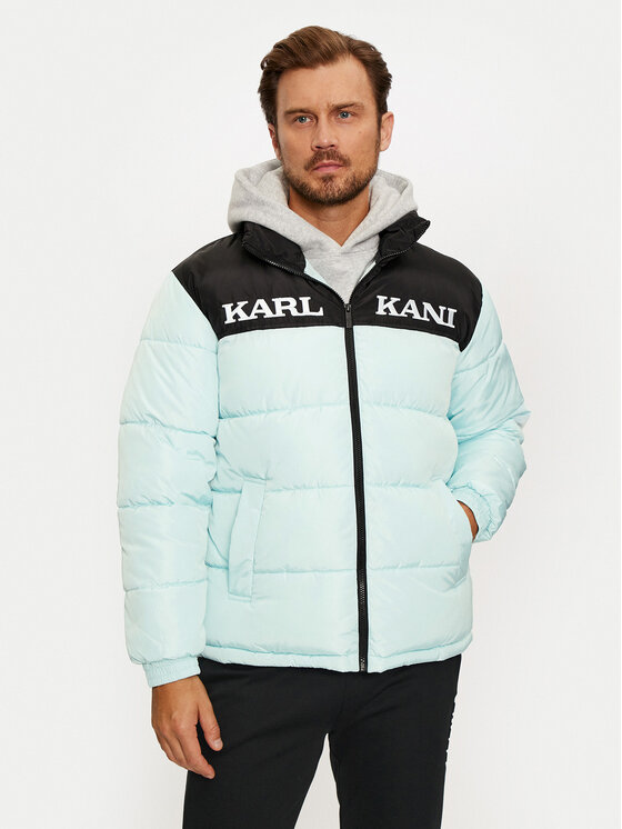 Karl Kani Dūnu jaka Retro Essential 60760011 Zils Regular Fit