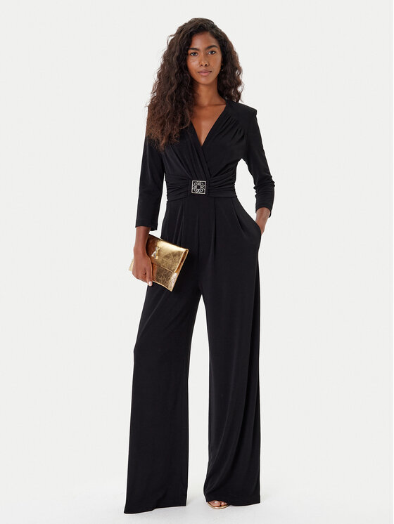 Rinascimento Rinascimento Jumpsuit CFC0126185003 Nero Regular Fit