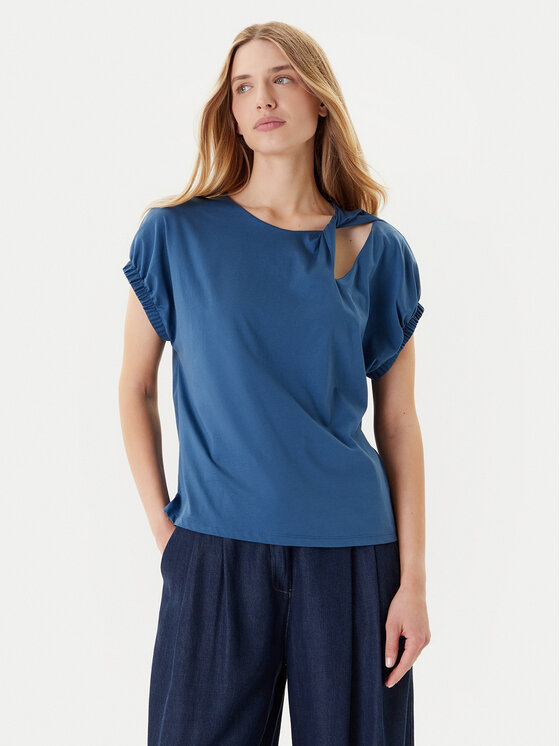 United Colors Of Benetton United Colors Of Benetton Halenka 3J5CD109V Tmavomodrá Relaxed Fit