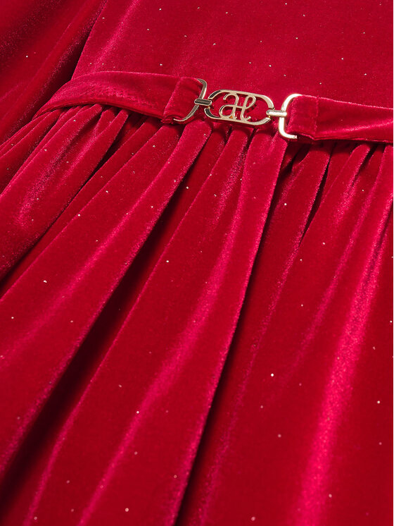Abel & Lula Abel & Lula Elegantes Kleid 5536 Rot Regular Fit