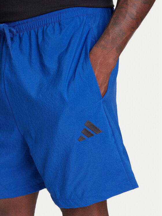 adidas adidas Športne kratke hlače Essentials Small Logo Chelsea JF1116 Modra Regular Fit