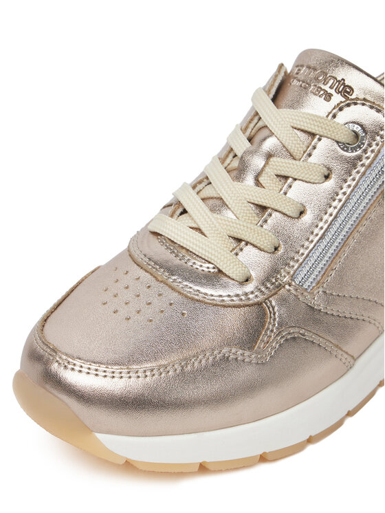 Remonte Remonte Sneakersy D2G01-90 Złoty