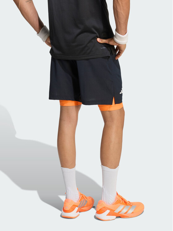adidas adidas Szorty tenisowe Tennis Czarny Regular Fit