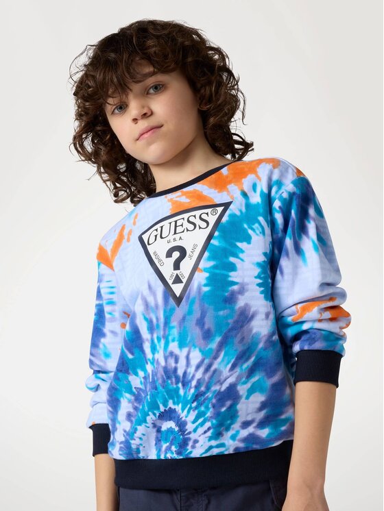 Guess Kids Guess Kids Sweter 174043 Kolorowy Classic Fit