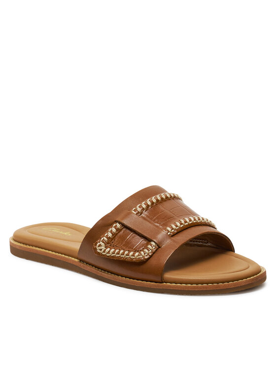 Clarks Clarks Natikači Maritime Mule 26176402 Rjava
