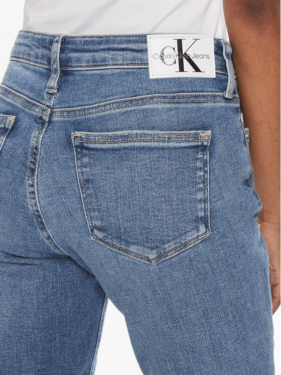 Calvin Klein Jeans Calvin Klein Jeans Jeans hlače J20J222755 Modra Skinny Fit