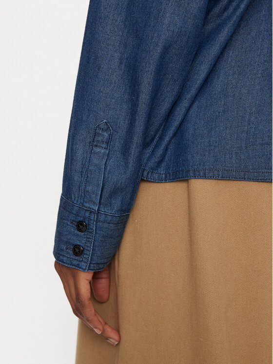 Mustang Mustang Jeans srajca Ruby 1015420 Modra Oversize