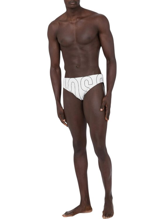 MOSCHINO MOSCHINO Slip costume - Moschino - light logo Bianco