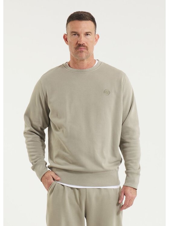 PITBULL PITBULL Bluza Washed Lancaster II Szary Regular Fit