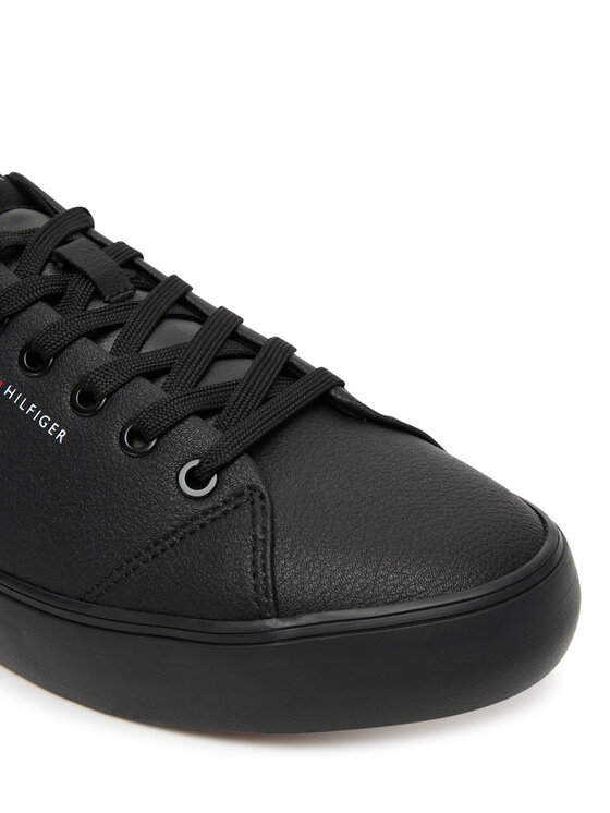 Tommy Hilfiger Tommy Hilfiger Сникърси Th Hi Vulc Core Low Ii Ess FM0FM05511 Черен