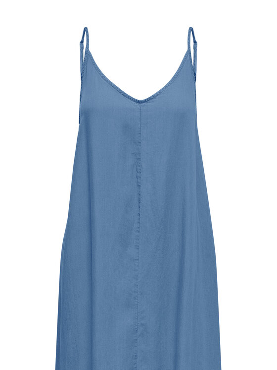 ONLY ONLY Letní šaty Charis 15337932 Modrá Loose Fit