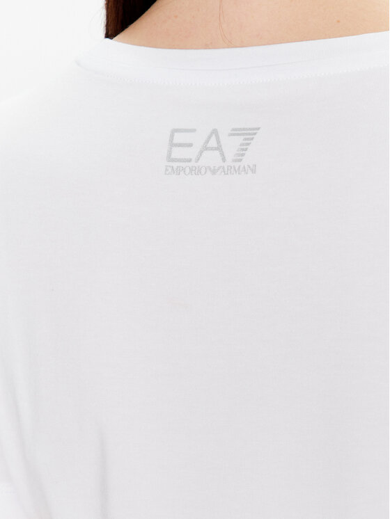 EA7 Emporio Armani EA7 Emporio Armani Tričko 3RTT08 TJDZZ 1100 Biela Regular Fit