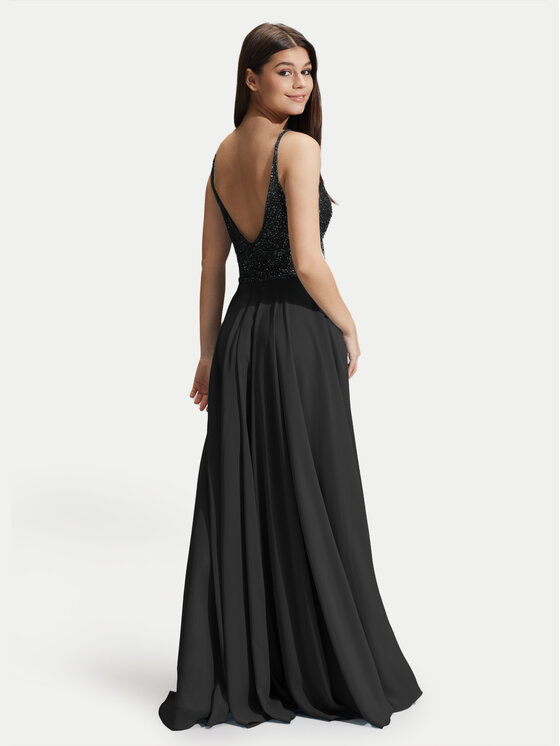 Hey Kyla Hey Kyla Večernja haljina 5AC105HK Crna Regular Fit