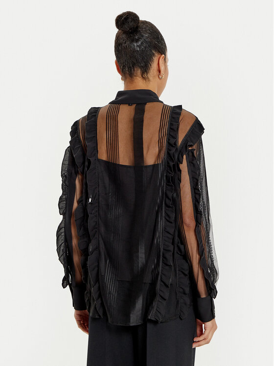 ACCESS FASHION ACCESS FASHION Srajca 44-7013-781 Črna Regular Fit