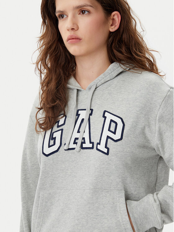 Gap Gap Bluză 870537-00 Gri Relaxed Fit