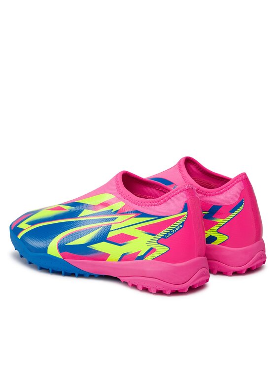 Puma Puma Tenisice za nogomet Ultra Match LL Energy TT + Mid Jr Lumino 107556 01 Ružičasta