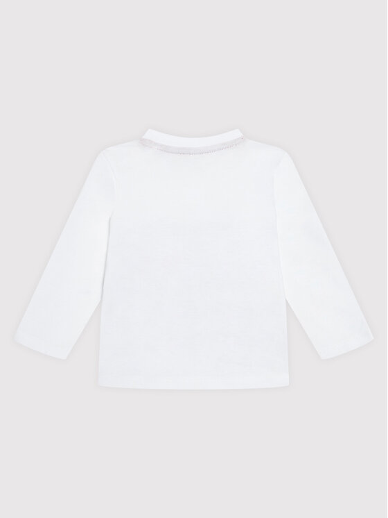Guess Guess Μπλουζάκι N0BI26 I3Z00 Λευκό Regular Fit