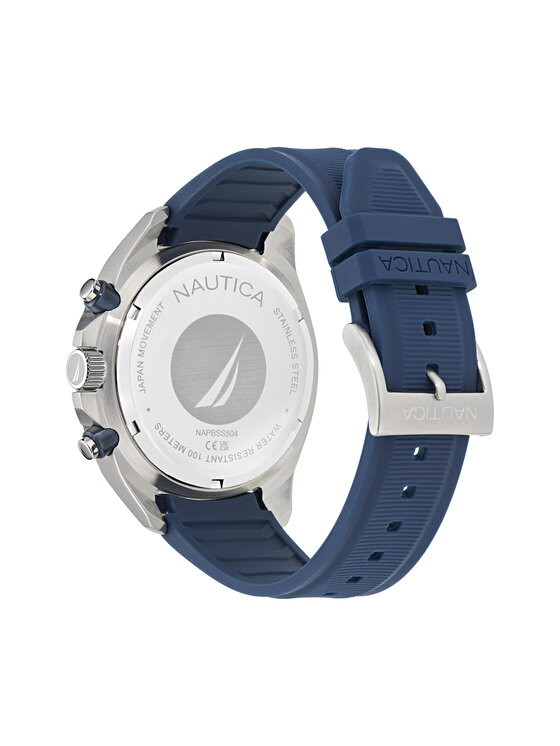 Nautica Nautica Годинник Sporty SET NAPBSS504 Срібний