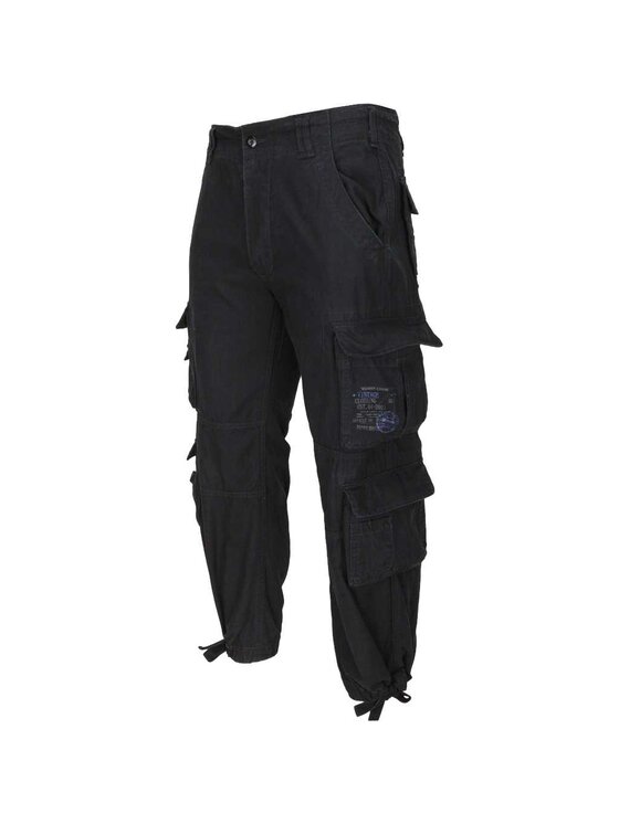 Brandit Brandit Spodnie materiałowe 1003.2.7XL Czarny Cargo Fit
