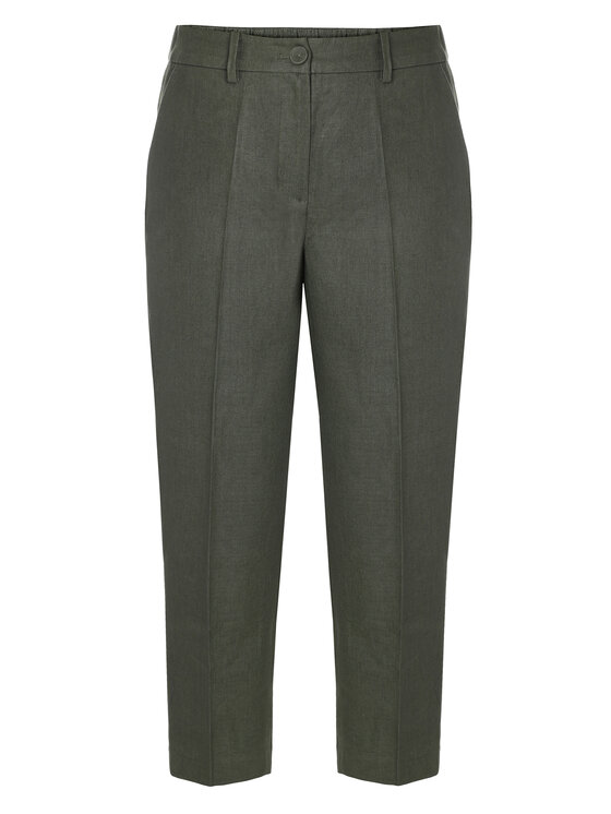 TATUUM TATUUM Spodnie materiałowe SEMIKO Zielony Classic Fit