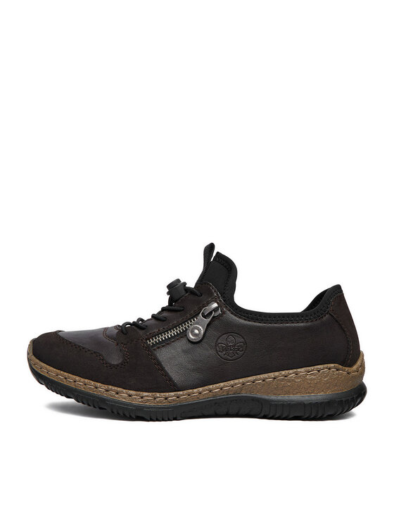 Rieker Rieker Sneakersy CEO-N32G0-25 Brązowy ciemny