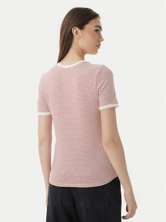 ONLY ONLY Póló Tine 15315406 Piros Regular Fit
