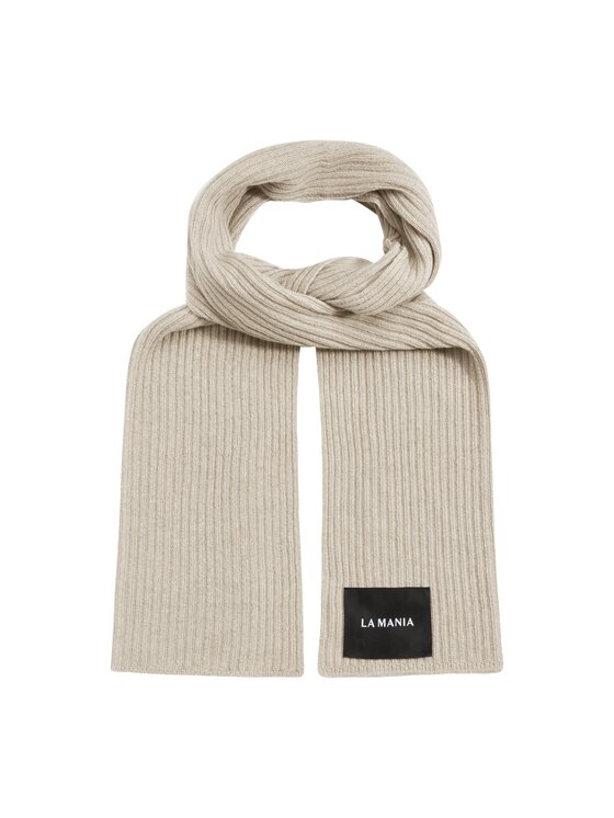 La Mania La Mania Šál COZY SCARF BEIGE Béžová