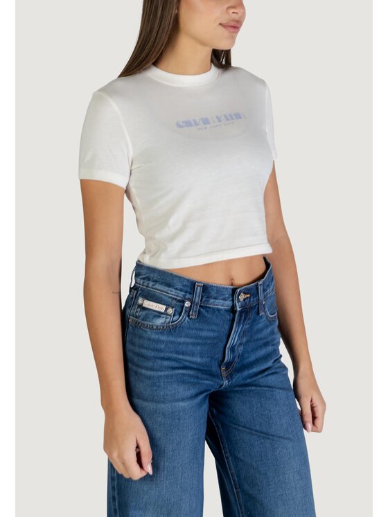 Calvin Klein Jeans Calvin Klein Jeans T-shirt LV047E823G Beige Casual Fit