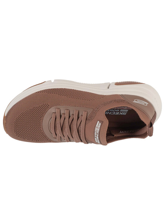 Skechers Skechers Sneakersy Skechers Bobs Sparrow Flex- Instant Clout Brązowy