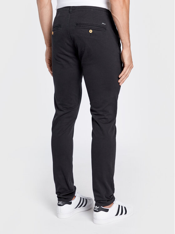Blend Blend Kalhoty z materiálu Natan 20703472 Černá Regular Fit